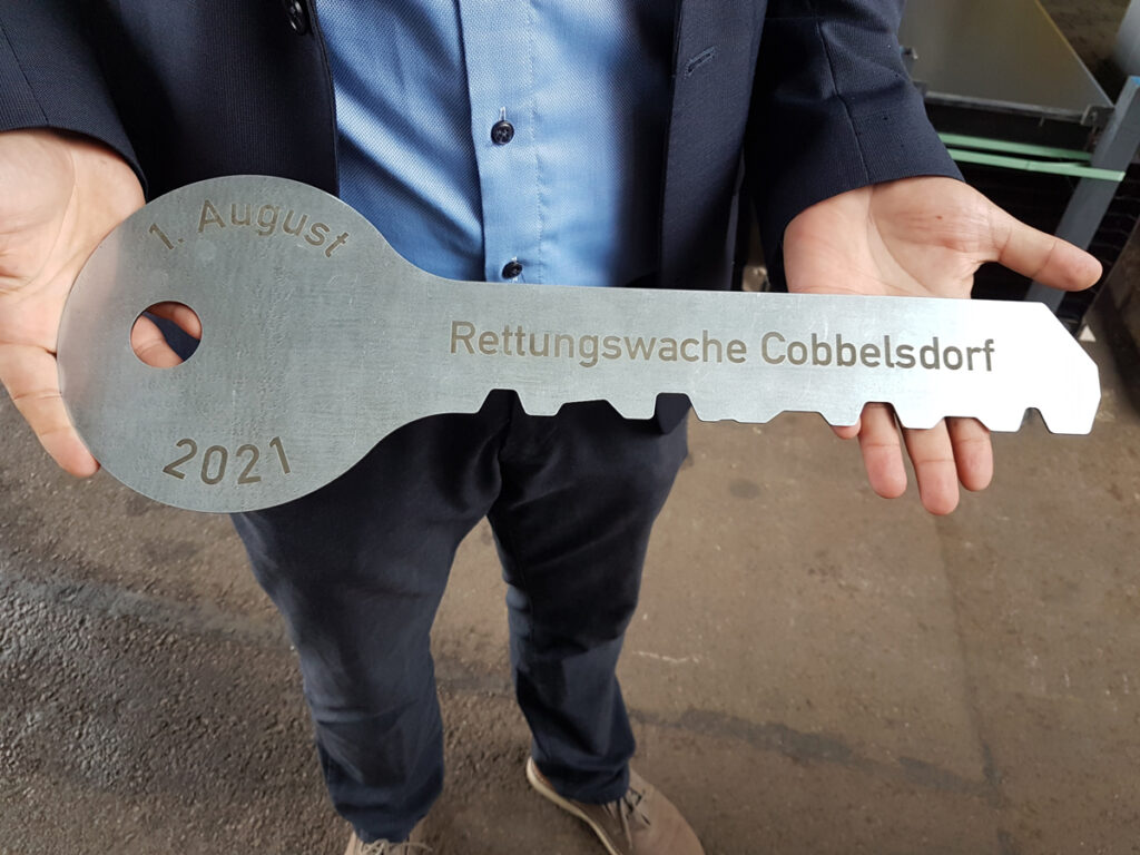 Übergabe Rettungswache Cobbelsdorf