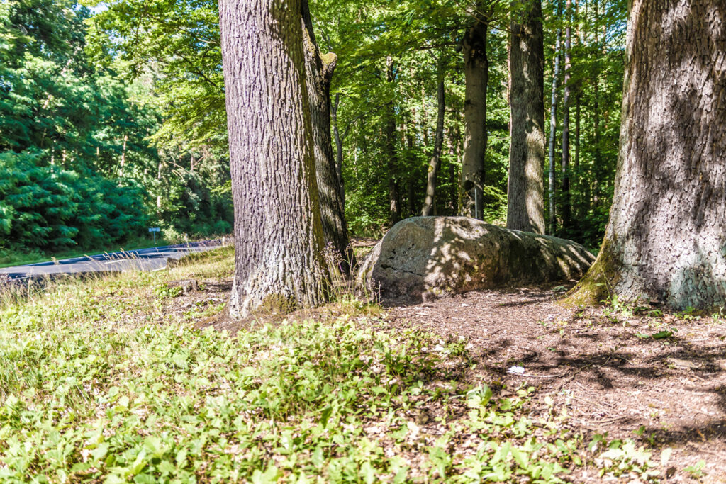 Naturdenkmal Lutherstein an der B2