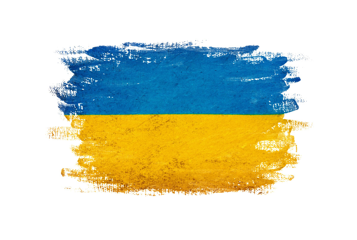 Flagge Ukraine