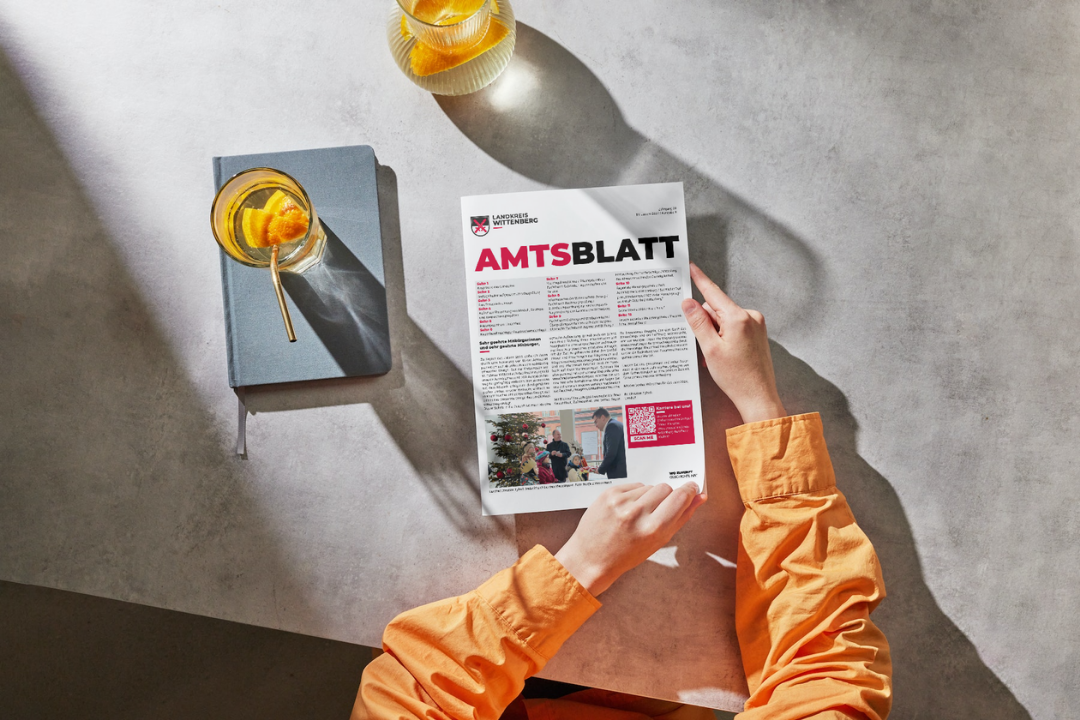 Noch ist es nur eine Bildmontage: Unser Amtsblatt präsentiert sich ab sofort in einem vollständig erneuerten Layout.