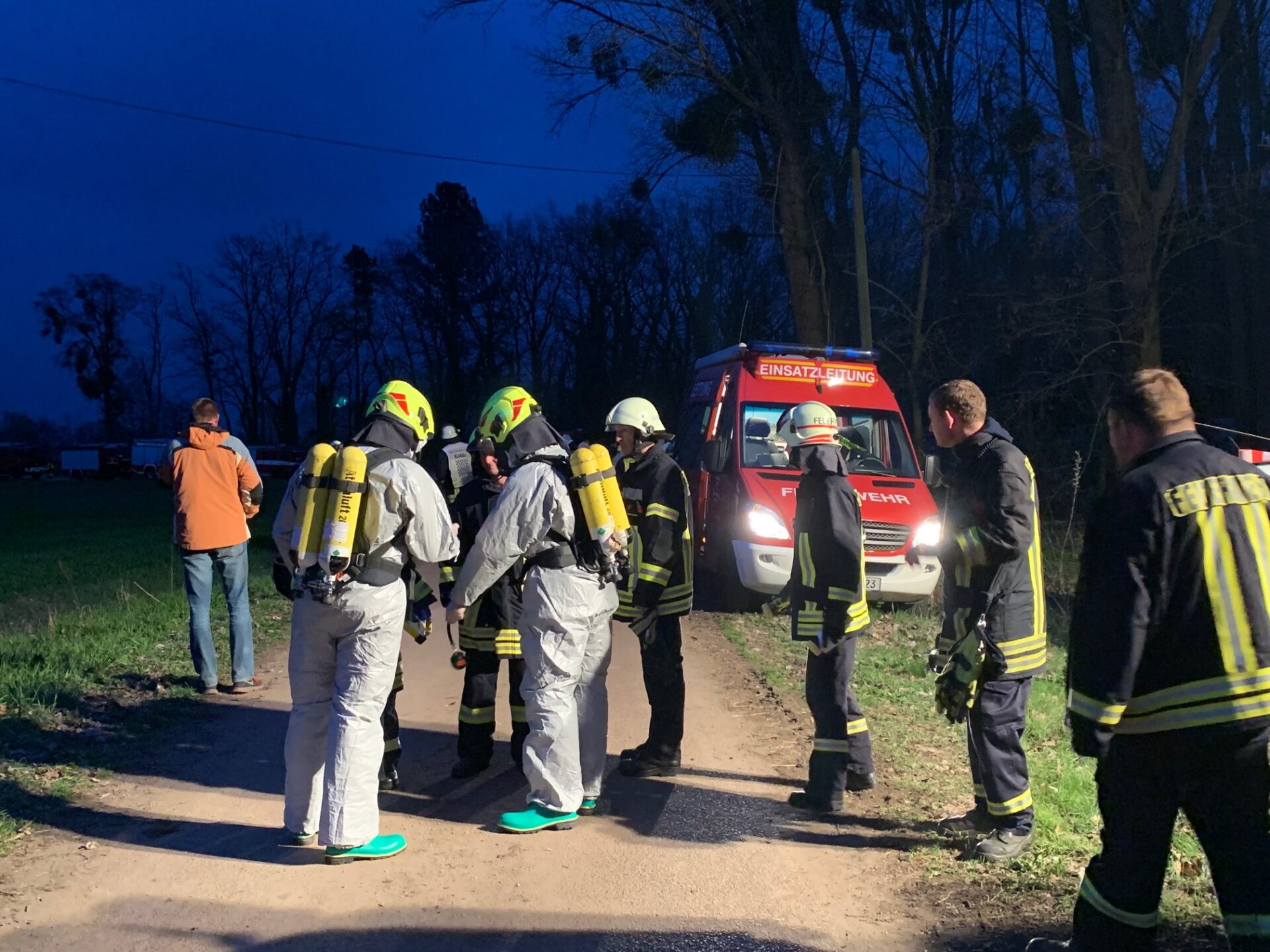 Einsatz des Fachdienstes ABC-Schutz