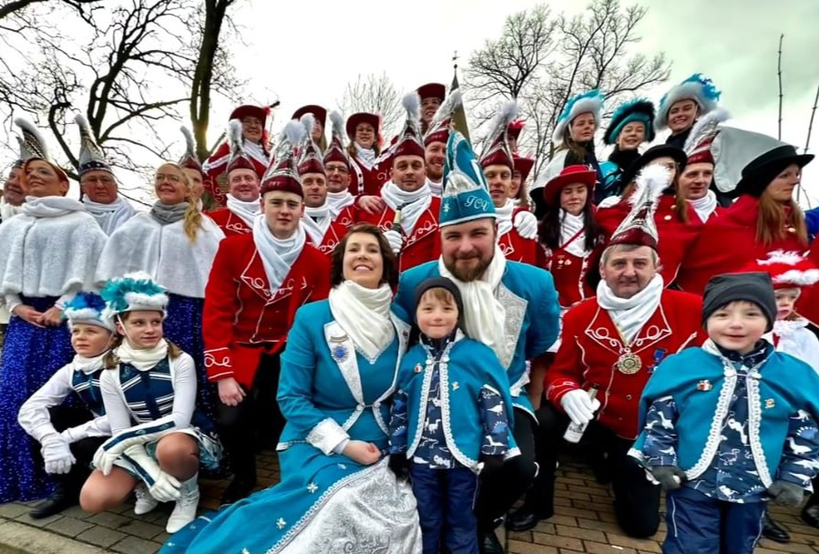 Gruppenbild des Trebitzer Carneval Vereins
