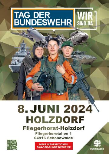 Tag der Bundeswehr am 8. Juni 2024 in Holzdorf
