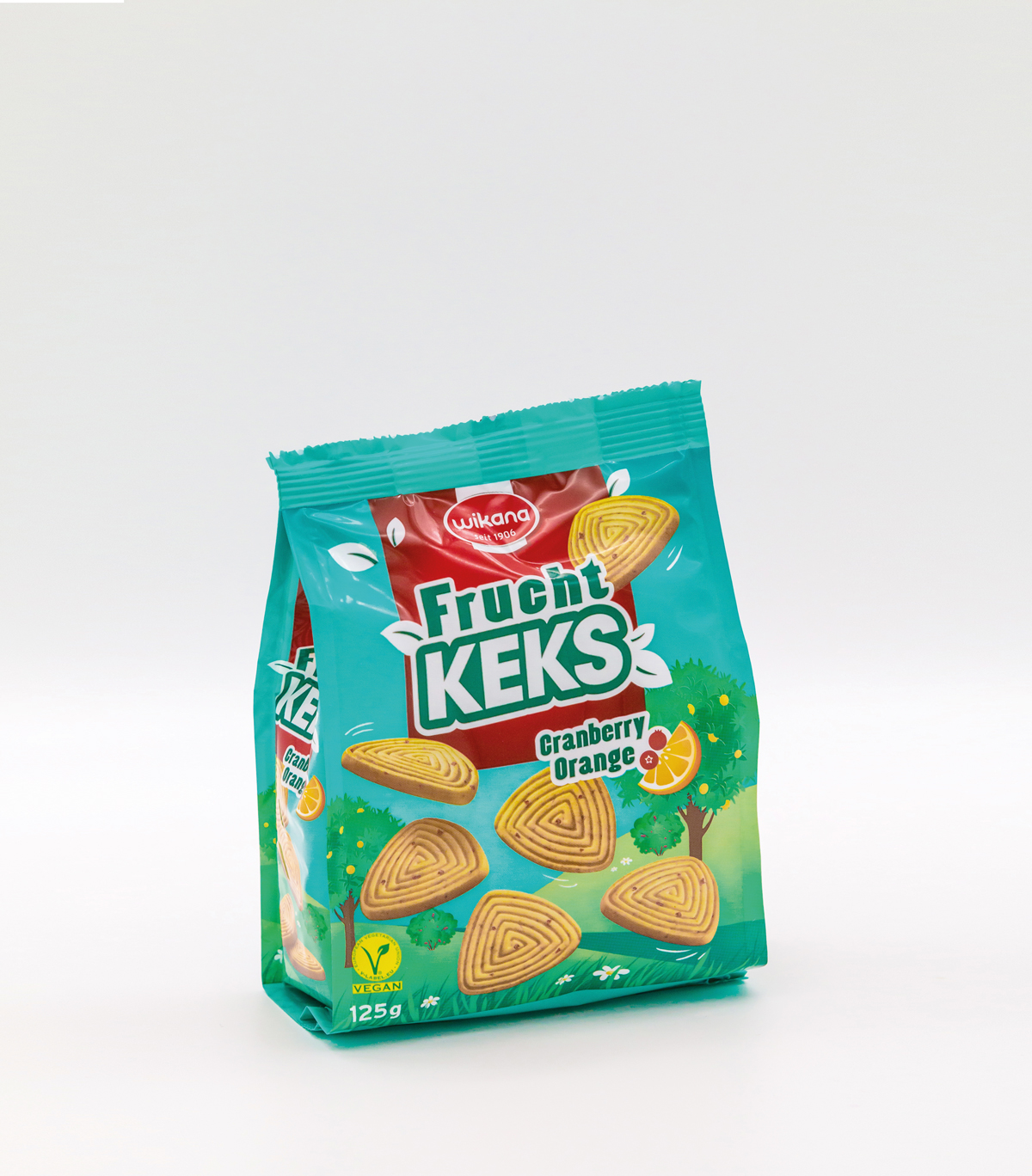 wikana Fruchtkeks Cranberry Orange