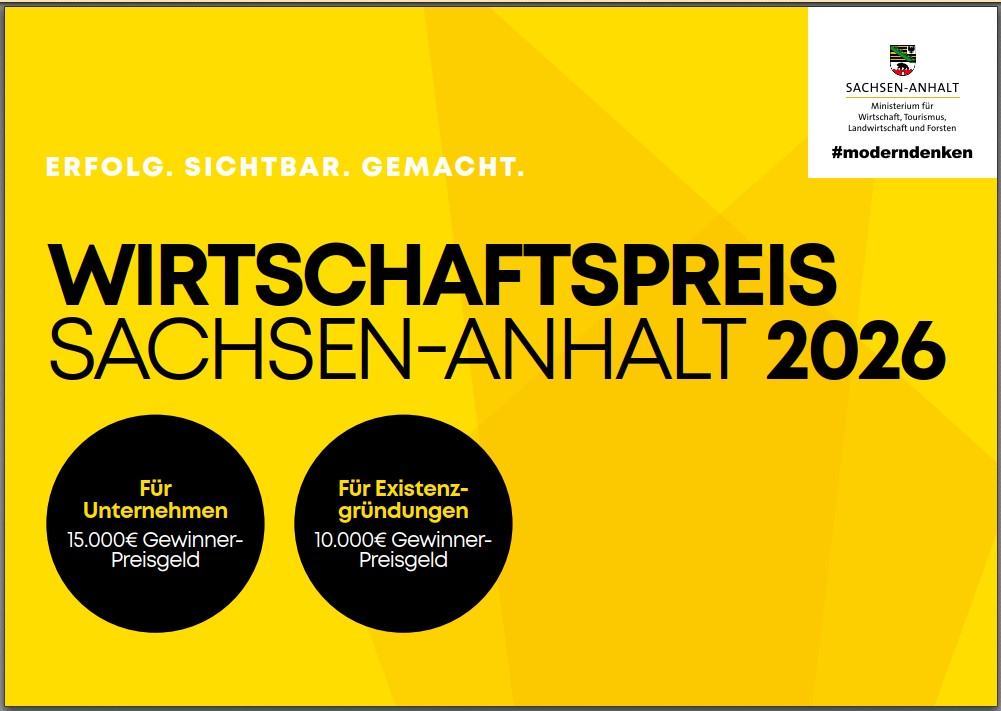 Wirtschaftspreis Sachsen-Anhalt 2026