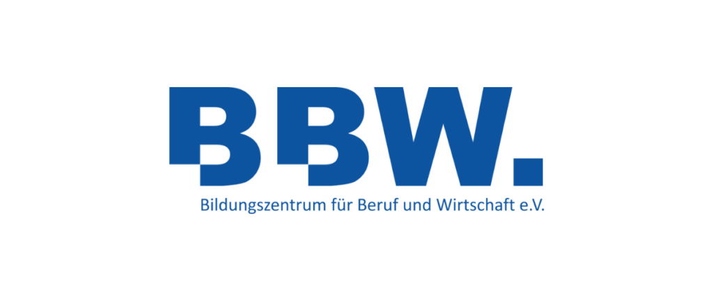 BBW Schriftzug in blau