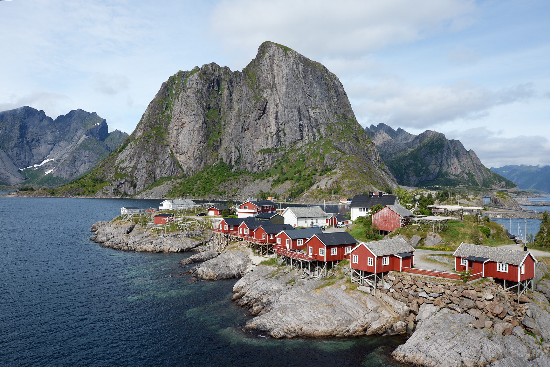 Auf den schönen Lofoten in Norwegen