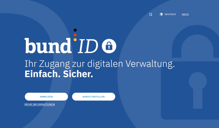 Bund ID am Mittwoch vorübergehend nicht verfügbar