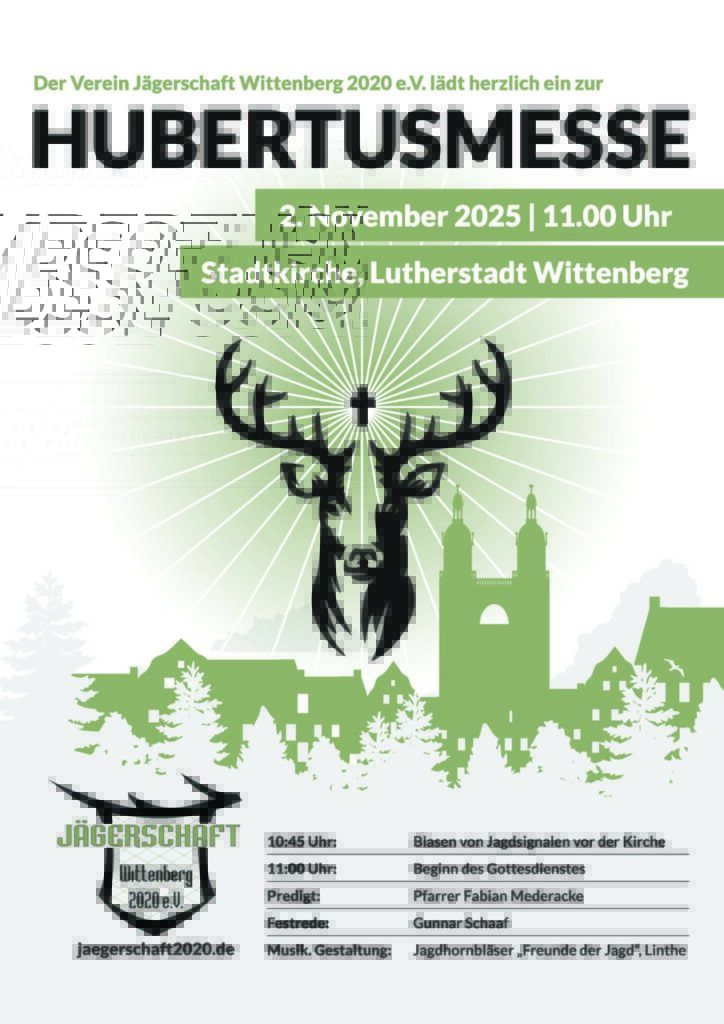 Plakat Hubertusmesse