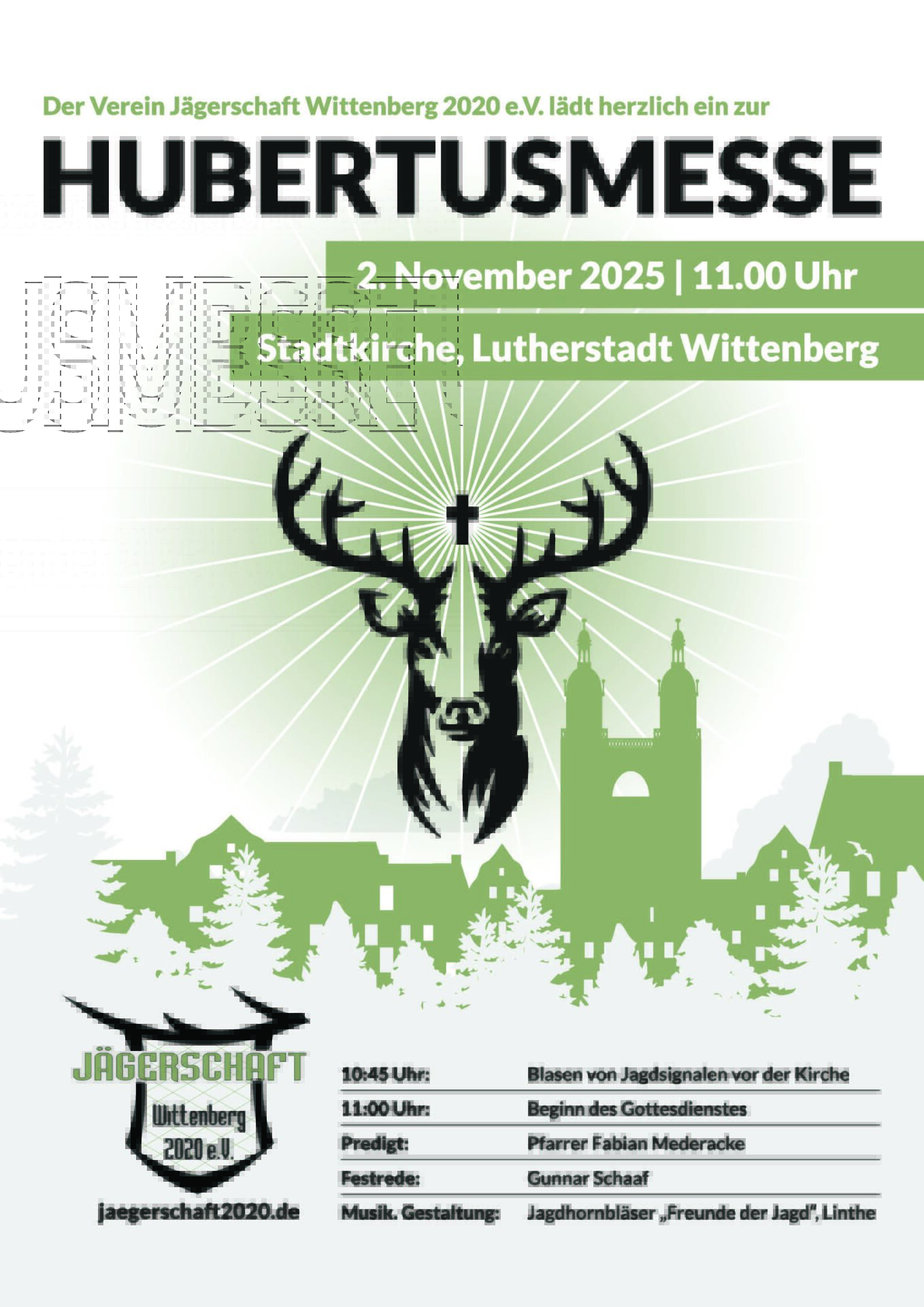Plakat Hubertusmesse