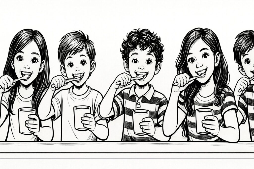 Kreisverwaltung und Zahngesundheit