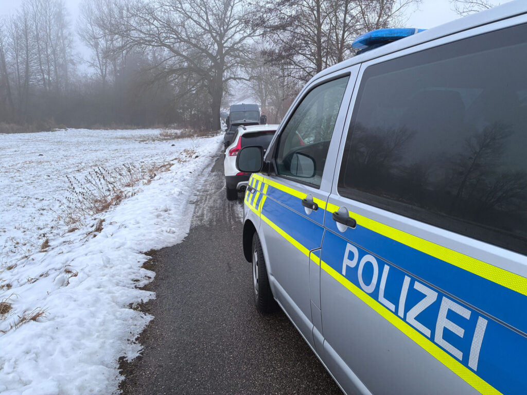 Am späten Freitagnachmittag endete eine illegale Müllsammlung bei Rehsen.