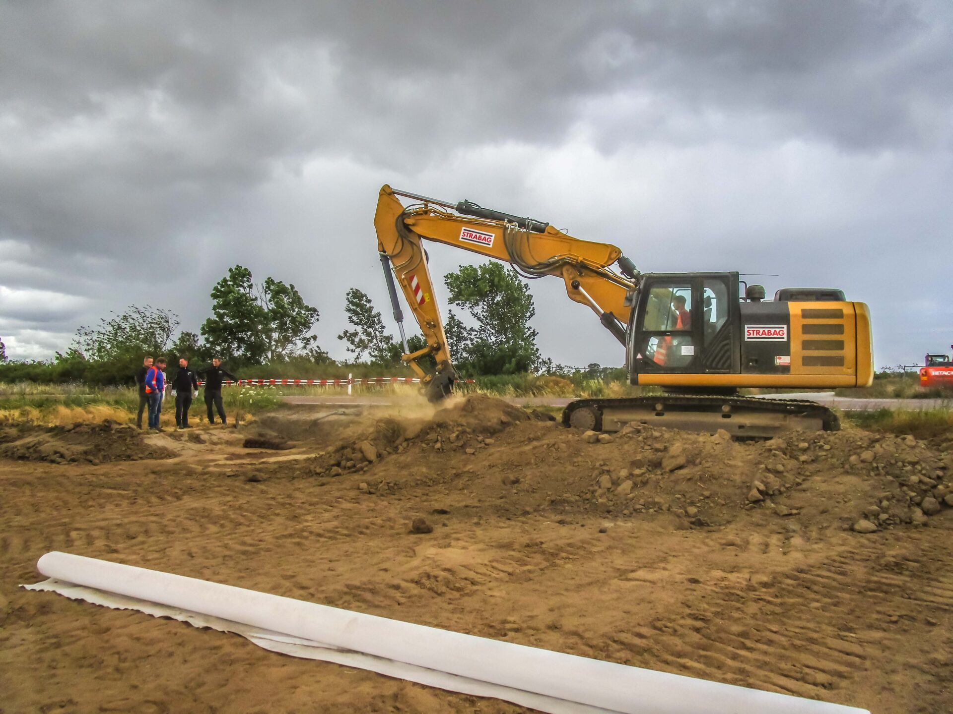 Symbolfoto Baustelle und Bauarbeiten