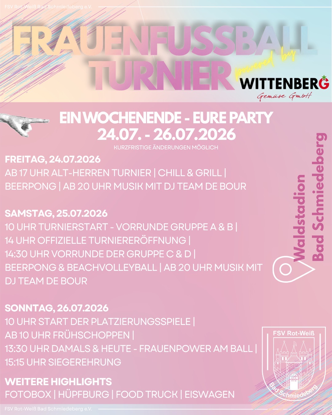 Frauenfußball Turnier