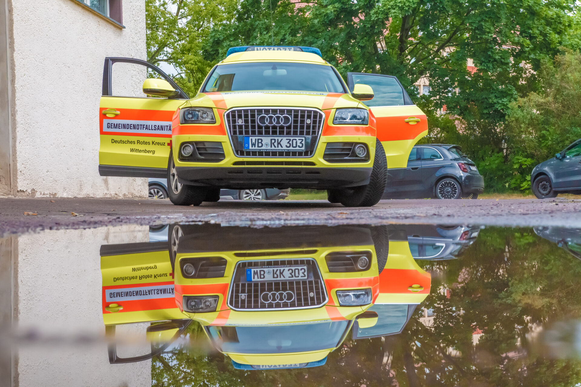 Im neuen Rettungsdienstgesetz Sachsen-Anhalt sind Gemeindenotfallsanitäter und First-Responder-App festgehalten.