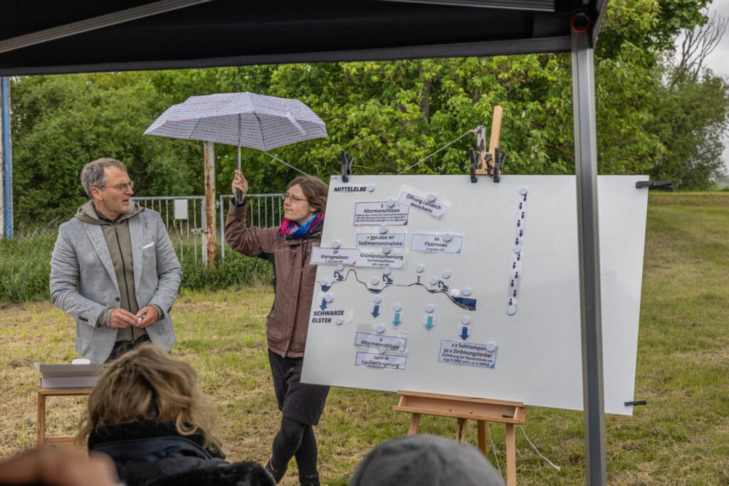 Naturschutzgroßprojekt Mittelelbe-Schwarze Elster ist offiziell in die Umsetzungsphase gestartet.