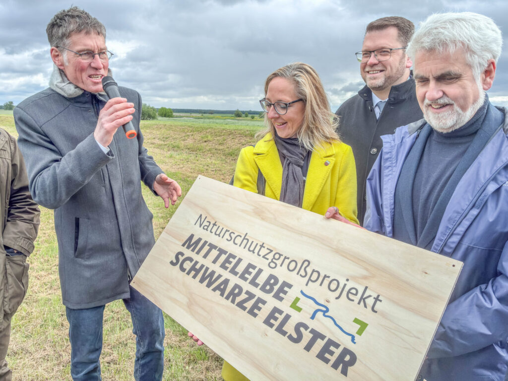 Naturschutzgroßprojekt Mittelelbe-Schwarze Elster ist offiziell in die Umsetzungsphase gestartet.