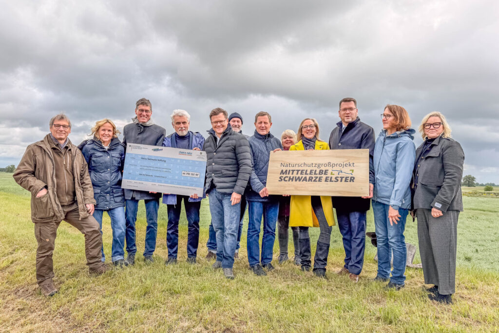 Naturschutzgroßprojekt Mittelelbe-Schwarze Elster ist offiziell in die Umsetzungsphase gestartet.