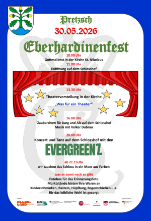 Plakat zum Eberhardinenfest 2026