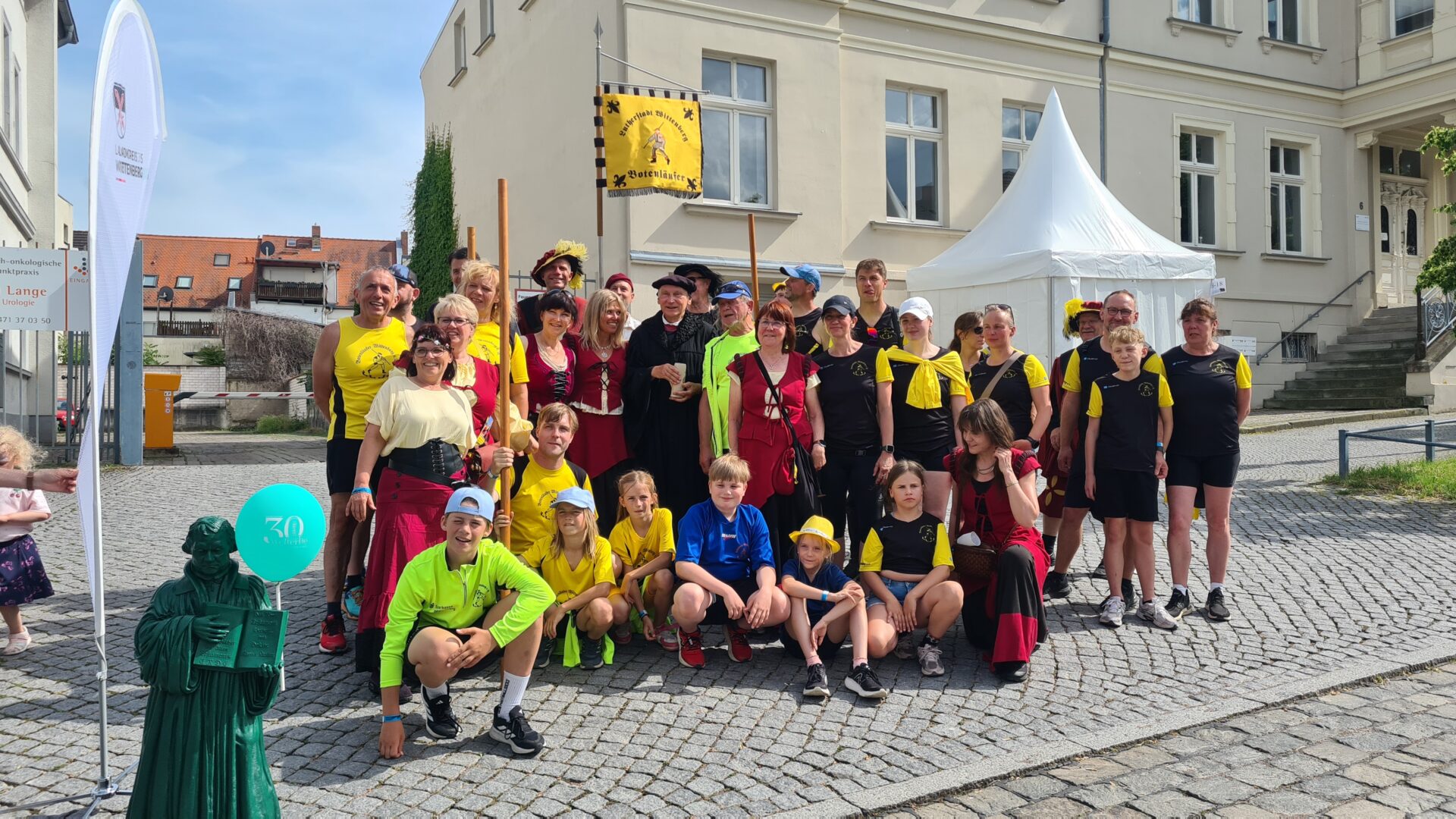 Die Botenläufer beim Sachsen-Anhalt-Tag 2026