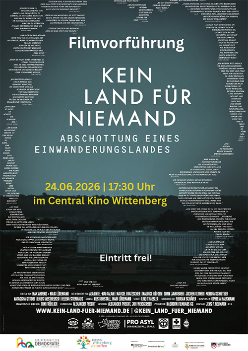 Ein Filmplakat mit Beschriftung