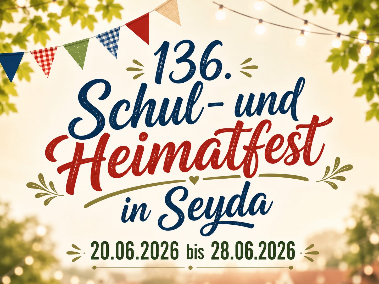 136. Schul- und Heimafest in Seyda
