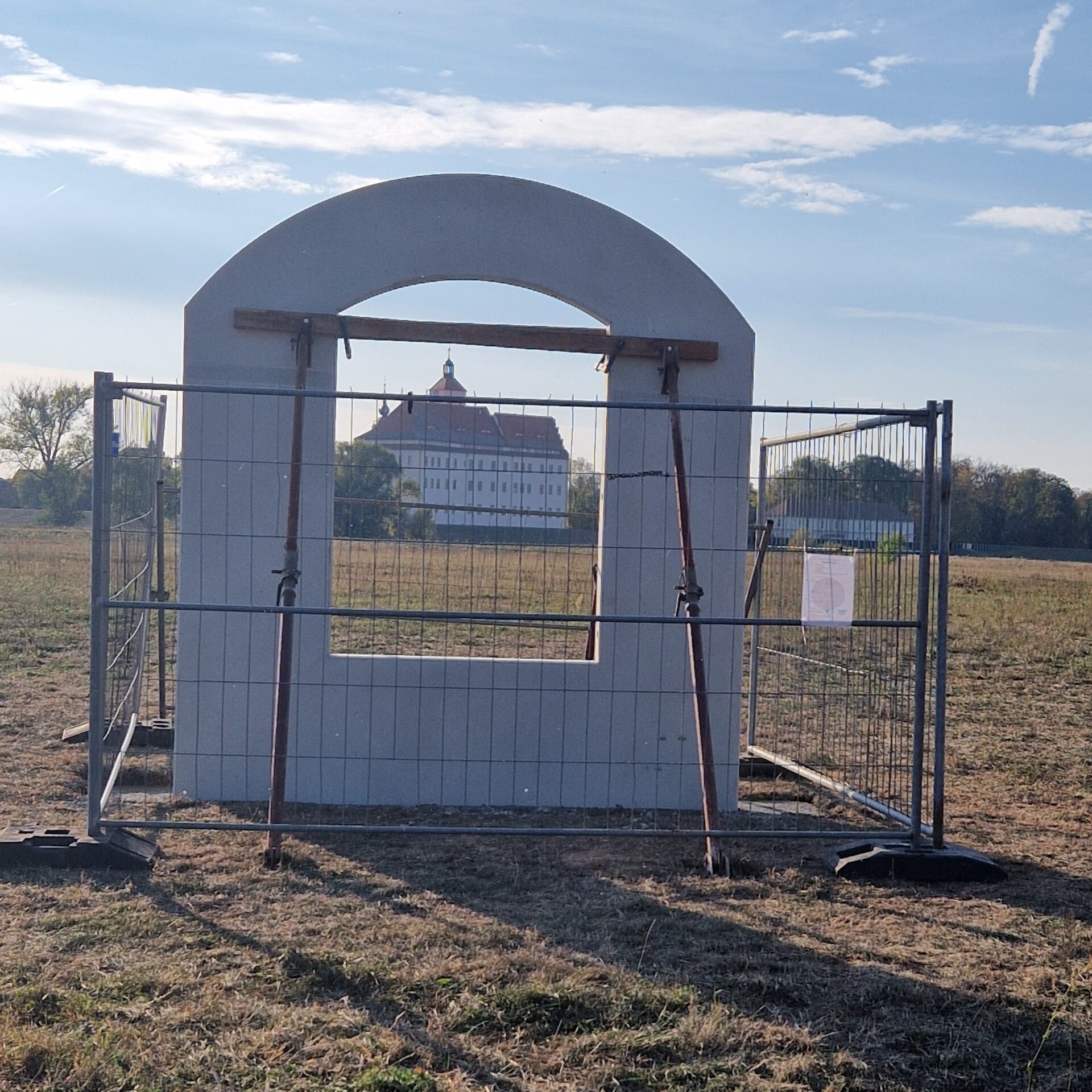 Aufbau Fotopoint Pretzsch