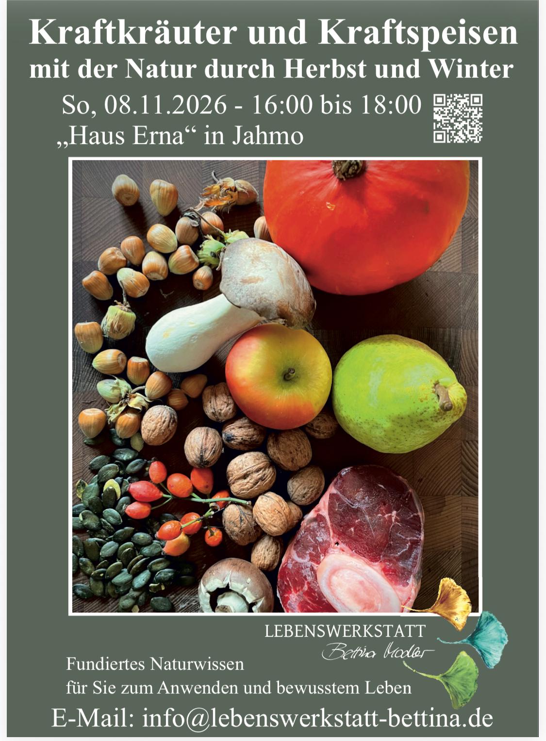 Obst, Beeren und Nüsse