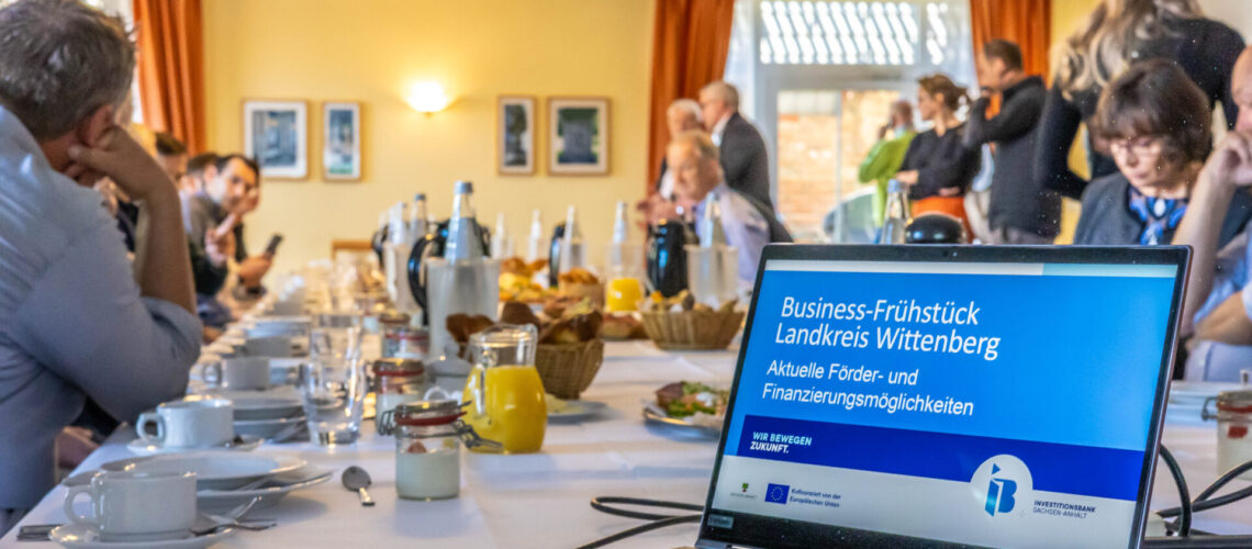 Business-Frühstück in Wörlitz