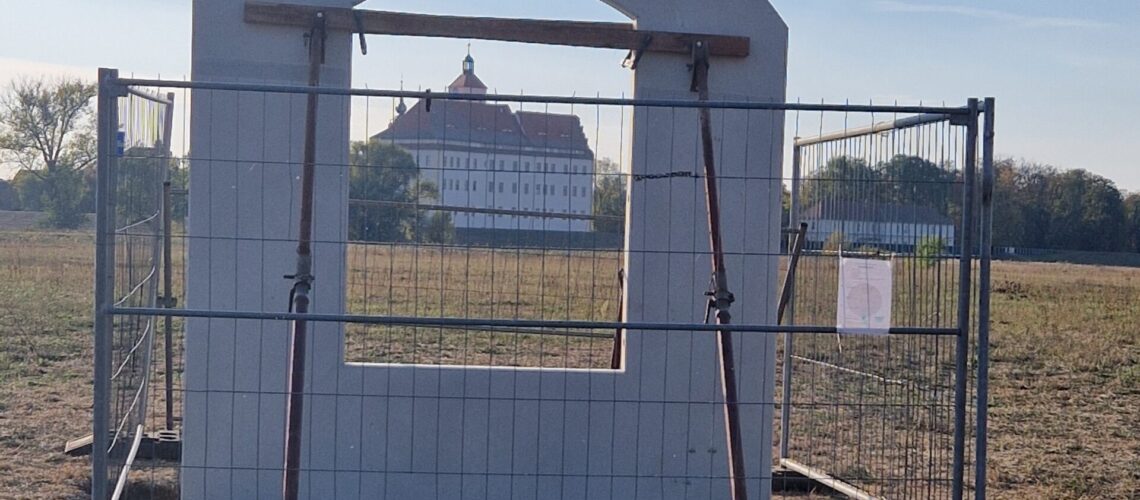 Aufbau Fotopoint Pretzsch
