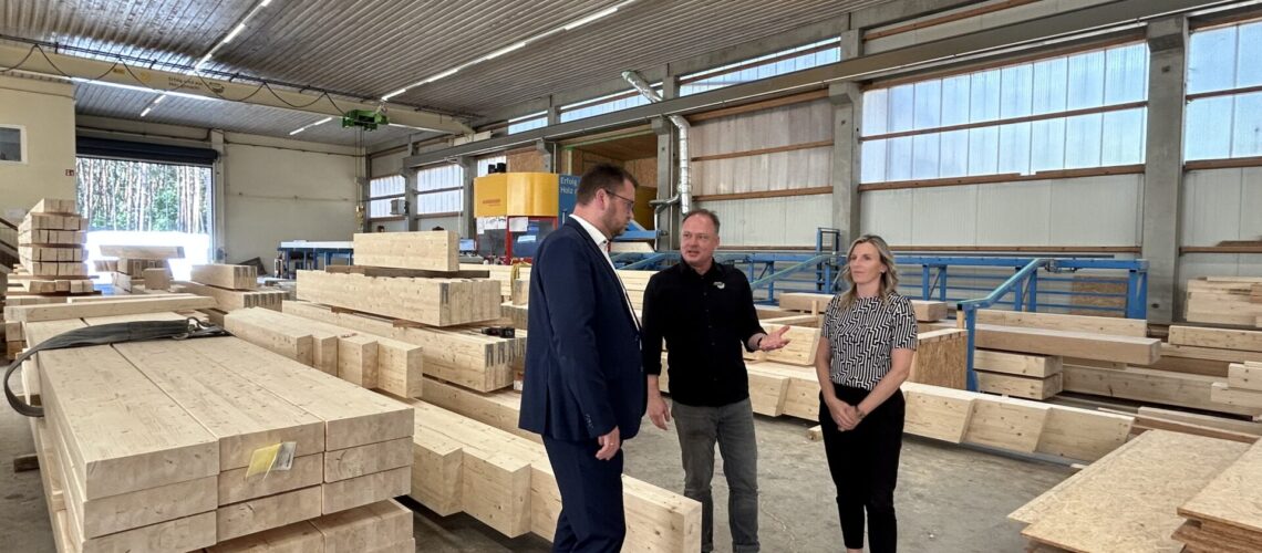 Firmenbesuch bei der Arche Naturhaus GmbH Zörnigall