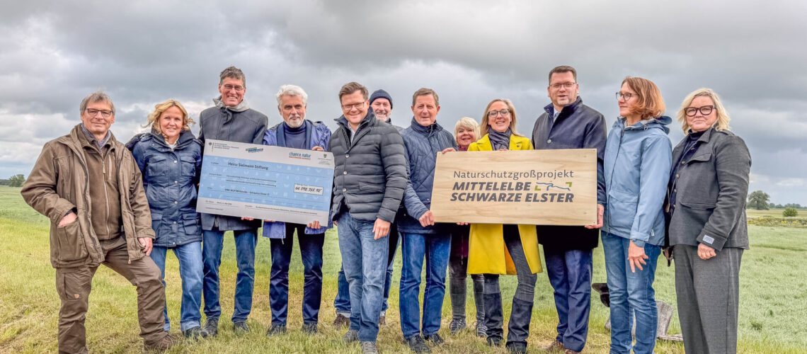 Naturschutzgroßprojekt Mittelelbe-Schwarze Elster ist offiziell in die Umsetzungsphase gestartet.