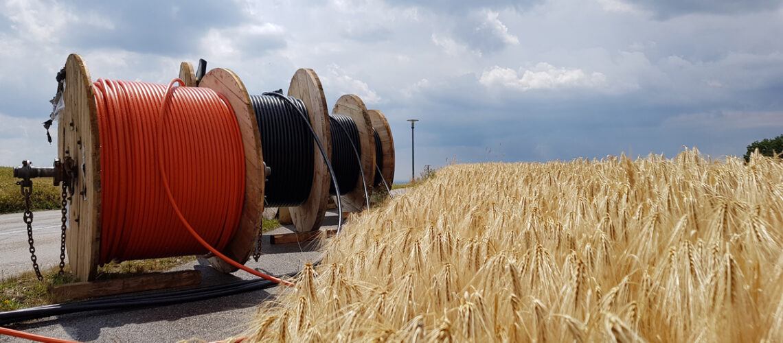 Kabelrollen Breitband