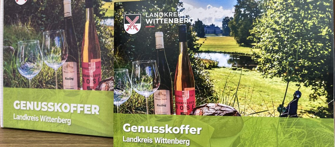Der Genusskoffer des Landkreises Wittenberg enthält Produkte und Informationen von hier. Foto: Baumbach