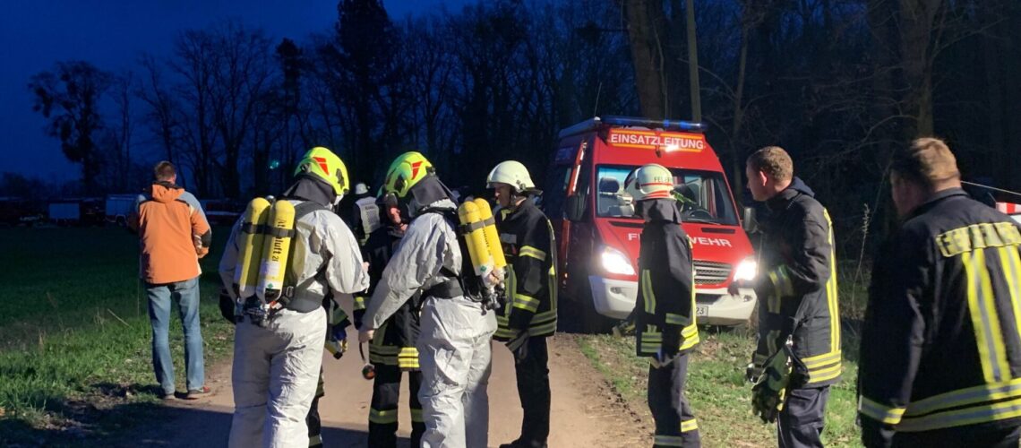 Einsatz des Fachdienstes ABC-Schutz