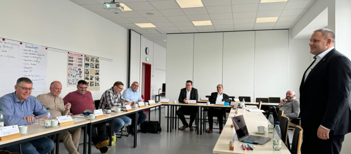 Weiterbildung für das Führungspersonal des Katastrophenstabes Landkreis Wittenberg