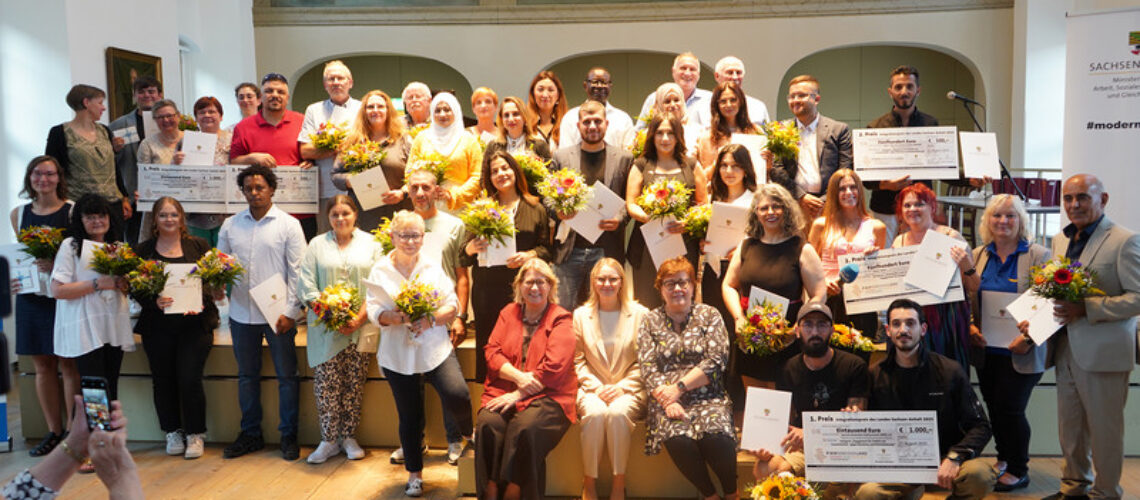 Bild von Preisträgern des Integrationspreises 2025
©MS Sachsen-Anhalt