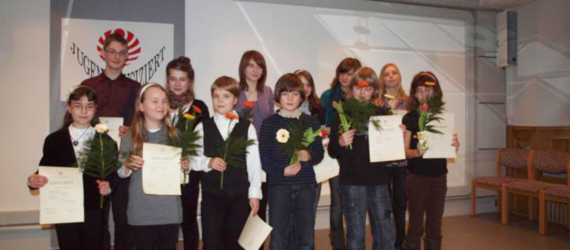 Wettbewerben “Jugend musizert”